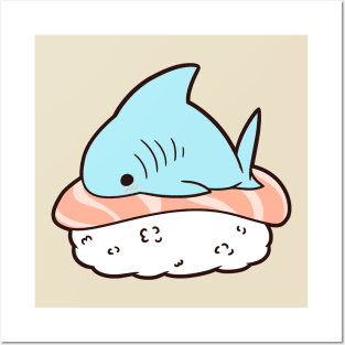 Sushi Shark Posters and Art